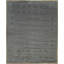 Tapis gris intérieur durable en laine tissé à la main-1277503333