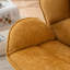 Fauteuil d'appoint pivotant rembourré et capitonné-139374657