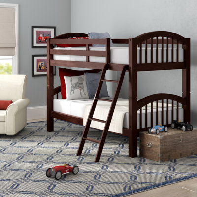 Swen Kids Twin Over Twin Bunk Bed