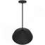 Luminaire suspendu DEL 22 po de diamètre noir intégré-868878157