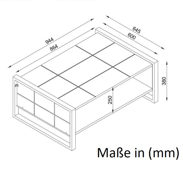Geertruida Sled Coffee Table