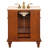 Octavius 30.5'' Single Bathroom Vanity with Marble Top
