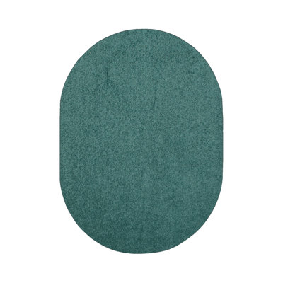 Tapis rond rond vert Melby