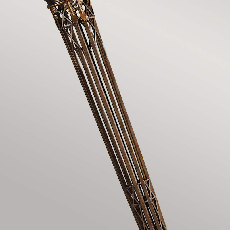 Lapeer 188.6cm Firenze Gold Torchiere Floor Lamp