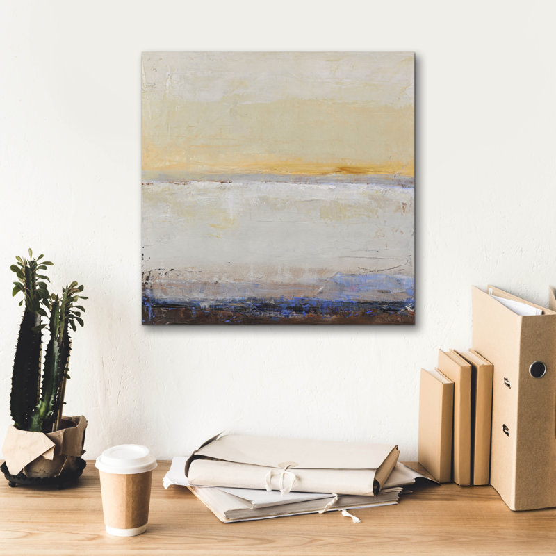 Toile épique Graffiti «Horizon 1» par Design Fabrikken, 18 po x 18 po