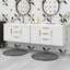 Ensemble de meuble-lavabo mural 72 po avec lavabo 72 po-242746453