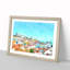 Skyline of Alfama Lisbon Portugal - Picture Frame Painting Print-56705204-56705209