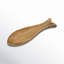 Assiette en forme de poisson en bois sculpté Adlena