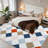 Area Rugs Living Room Washable Area Rug Non Slip Area Rug Vintage Rugs for Living Room Bedroom Dining Room-119577892-119577879