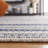 Jeanella Flat Weave Cotton Striped Rug-1906542003