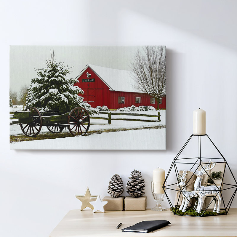 Christmas Holiday Arts - Toile tendue avec châssis XMA171459