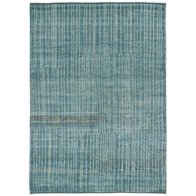 One-of-a-Kind Rectangle 4' x 6' Hand Knotted Area Rug