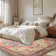 Straub Large Tranditional Rugs Living Room Rug Washable Bedroom Rug Non-Slip Colorful Vintage Accent Floor Carpet For Home DecorRed