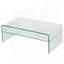 Table basse en verre trempé