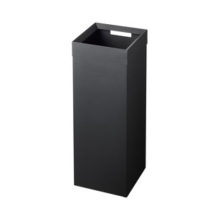Tower Yamazaki Home Tall Trash Can 7.25 gallon Waste Basket With Handle For Kitchen Bathroom Office