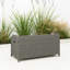 PE Rattan Outdoor Bench