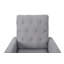 Élégante chaise berçante rembourrée capitonnée à losanges avec coussins confortables et pieds exposés pour une vie moderne-1662836318