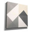 «Triangles IV Neutral Crop» par Mike Schick, estampe numérique sur toile-87888124