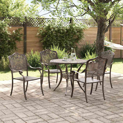 4 - Person Patio Dining Set Square Table