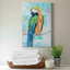 Island Parrot II - peinture sur toile tendue-1888645222