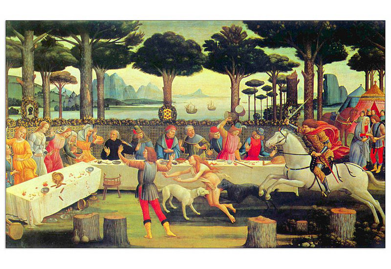 Sandro Botticelli - Wrapped Canvas Print