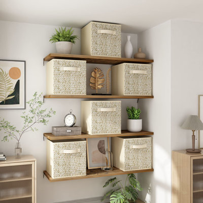 Latitude Run® Fabric Decorative Bin