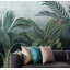 Papier peint exotique tropical Flamingo Jungle