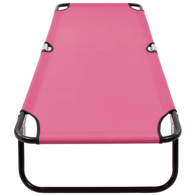 Natchez Folding Sunlounger Outdoor Cot