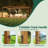 Aluminum Frame Solar LED Patio Pergola with Adjustable Louvered Roof-99151919-105704880