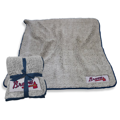 Logo Brands Knitted Throw Blanket