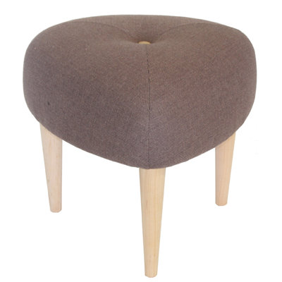Solid + Manufactured Wood Accent Stool
