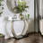 Natalia 48'' Glass Top Console Table