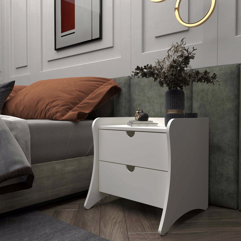 Table de chevet, Blanc