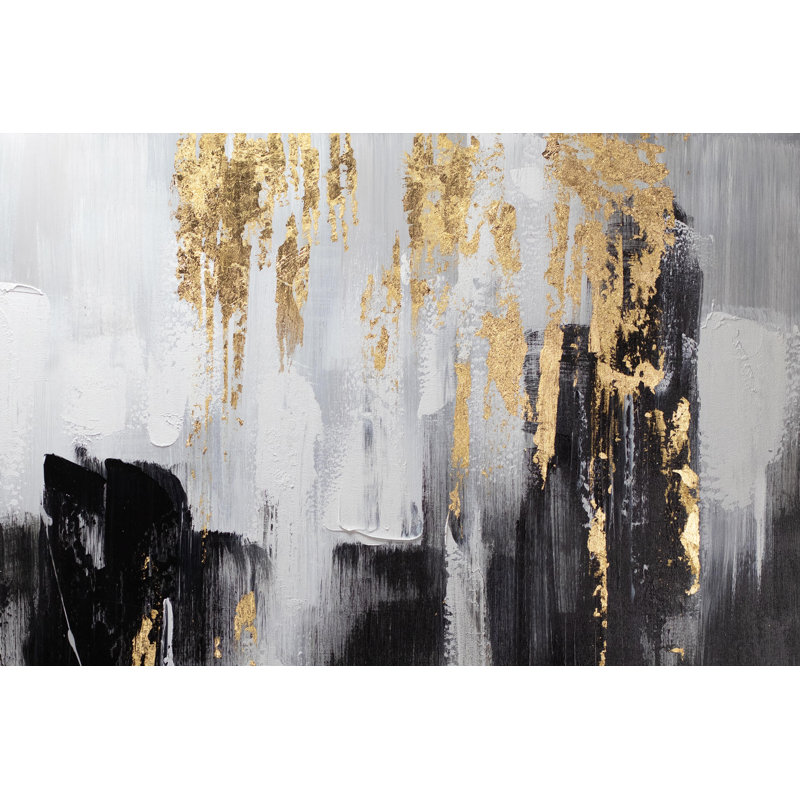 Shooting Upwards Hand Painted Acrylic Painting