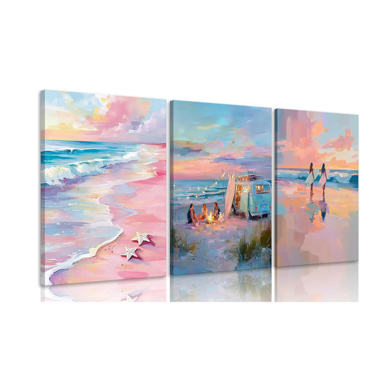 3 Piece Wrapped Canvas Print