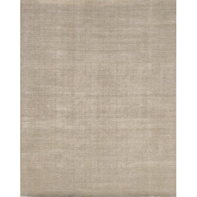 Banana Silk Hand loomed Rug Beige
