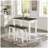 Industrial Style 3-Piece Counter Height Table Set with Two Chairs
