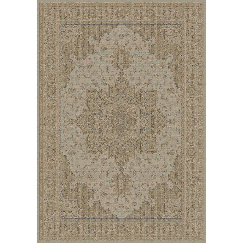 Stewartsville Oriental Indoor Rug, Rectangle 3'10" x 5'7"