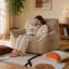 Fauteuil à billes Allea Velveteen-405014645