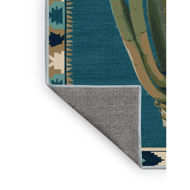  Tapis lavable Century Plant, Rectangle 3 pi x 5 pi