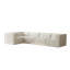 Canapé modulaire modulaire en L Chenille de 106 po x 106 po Modern-1661842957