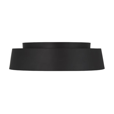 Plafonnier encastré cylindrique simple à 1 lumière Gilt