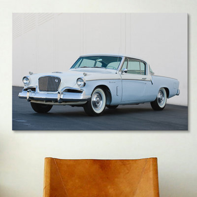 Lyall '1956 Studebaker Sky Hawk Coupe' Photographic Print on Canvas