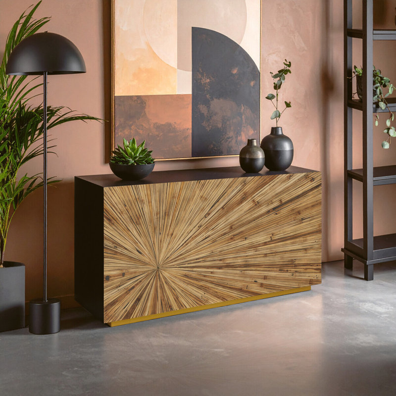 Xena 140cm Solid Wood Console Table
