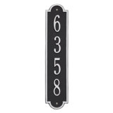 Richmond 1-Line Wall Address Plaque