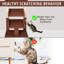 Arbre à chat à 3 niveaux Totnes; Chat pour chat avec perchoir; Tours de chat robustes pour grands chats d'intérieur-620021890