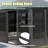 Sunroom, Four Season Solarium Aluminum Hardtop Gazebo With Galvanized Steel Roof, Movable PVC Screen Walls, Sliding Doors, Sun Room Pavilion Gazebo For Patio Deck Backyard-111472410