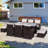 Ingmar 10 Seater Dining Set with Cushions-28646720