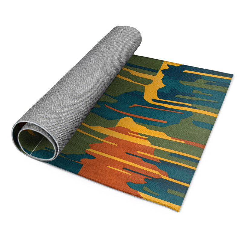 Tapis intérieur et extérieur bronze, Rectangulaire 2 pi x 3 pi