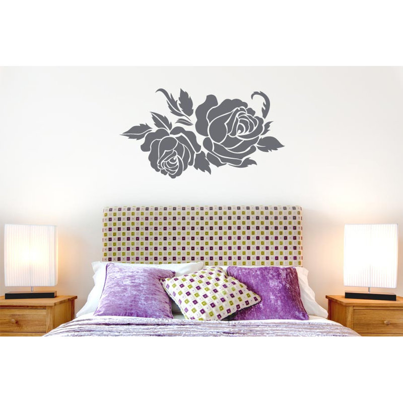 Plants & Flowers Wall Decal, Green, Large